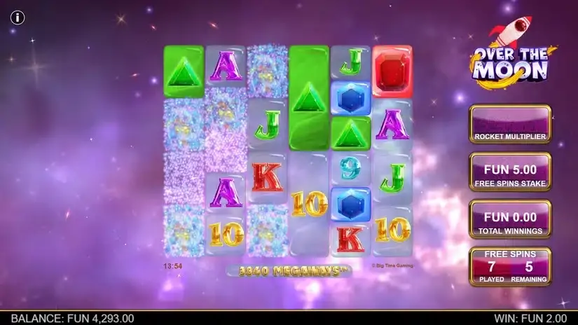 Over the Moon slot screenshot 5