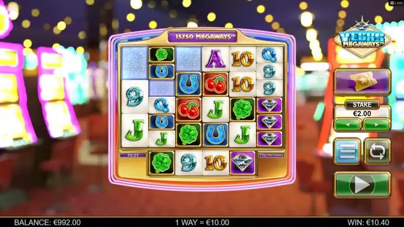 Vegas Megaways slot screenshot 2