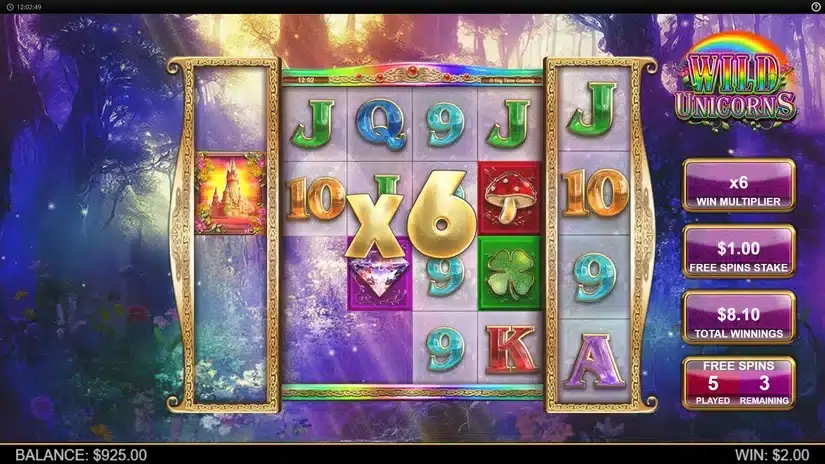 Wild Unicorns slot screenshot 