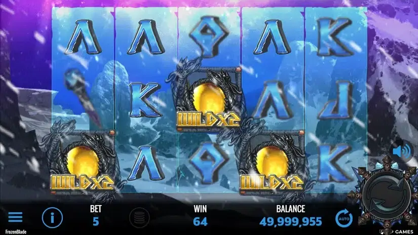 Frozen Blade slot screenshot 3