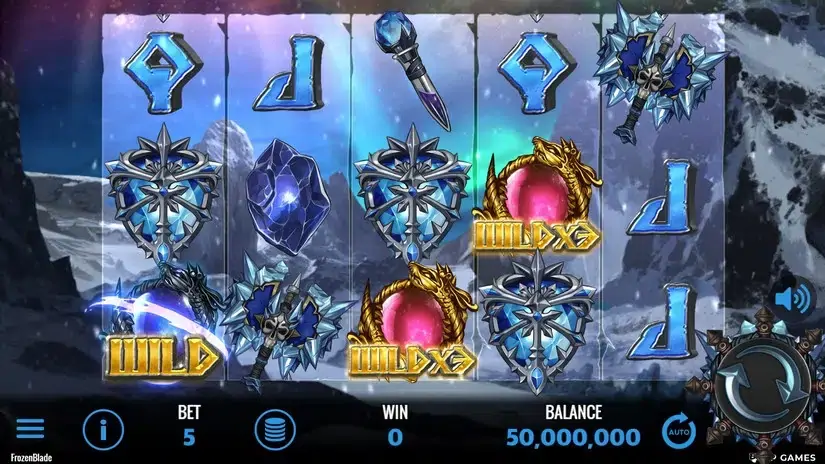 Frozen Blade slot screenshot 1