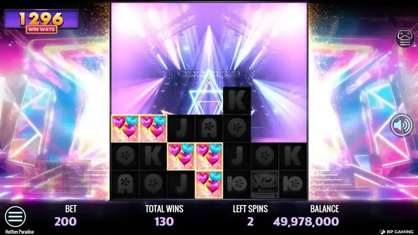 Hottie’s Paradise slot screenshot 5