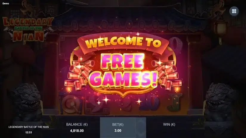 Legendary Battle of the Nian slot screenshot 4