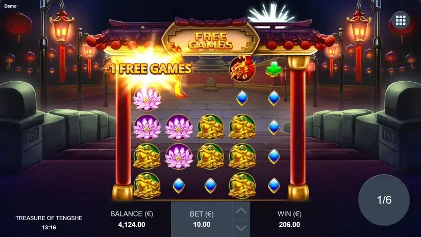 Treasure of Tengshe slot screenshot 5