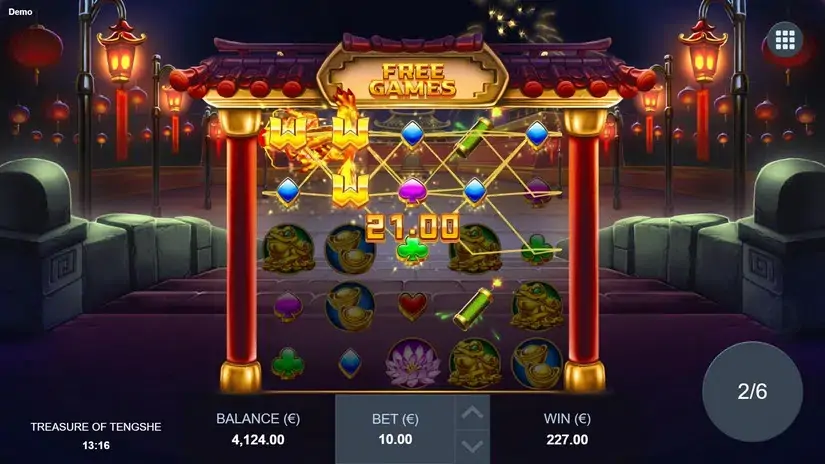 Treasure of Tengshe slot screenshot 6
