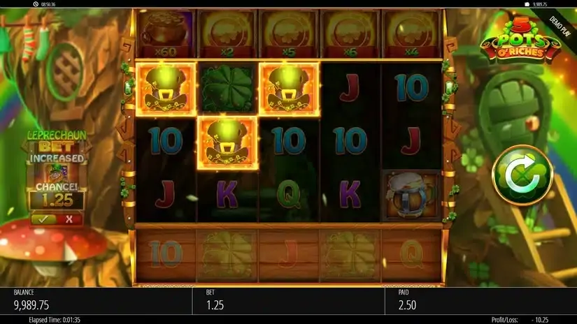 5 Pots O’Riches slot screenshot 3