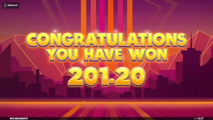 90’s Mania Megaways slot screenshot 7