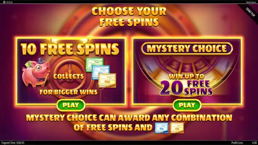 Bankin Bacon slot screenshot 3