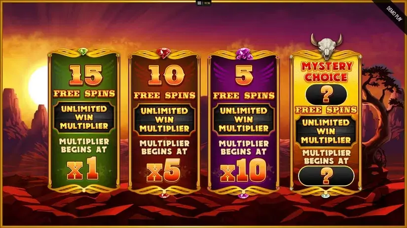 Bison Rising Megaways slot screenshot 4