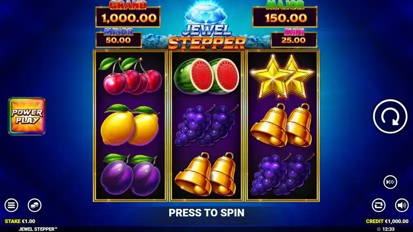 Jewel Stepper slot screenshot 