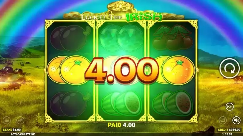 Luck O’ The Irish Cash Strike slot screenshot 2