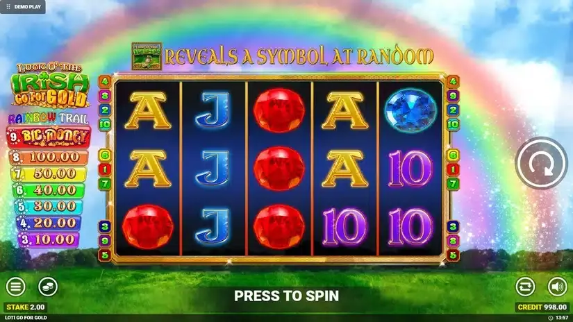 Luck O’ The Irish Go For Gold slot screenshot 1