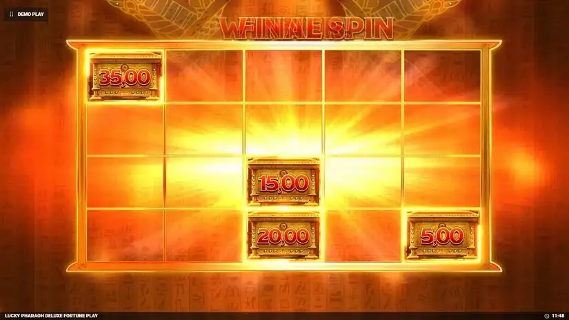 Lucky Pharaoh Deluxe slot screenshot 4