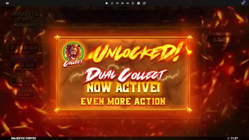 Majestic Fury Megaways slot screenshot 3