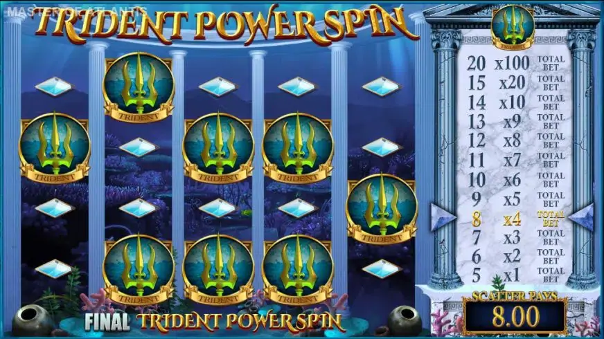 Master of Atlantis slot screenshot 5