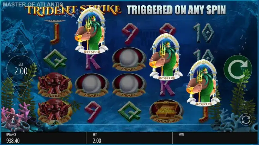Master of Atlantis slot screenshot 3
