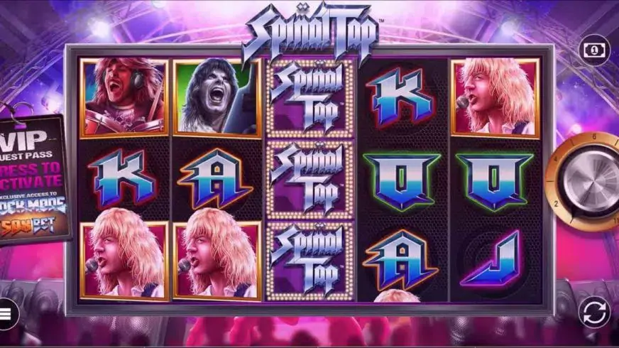 Spinal Tap slot screenshot 1