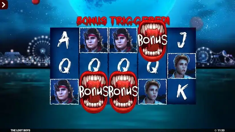 The Lost Boys slot screenshot 3