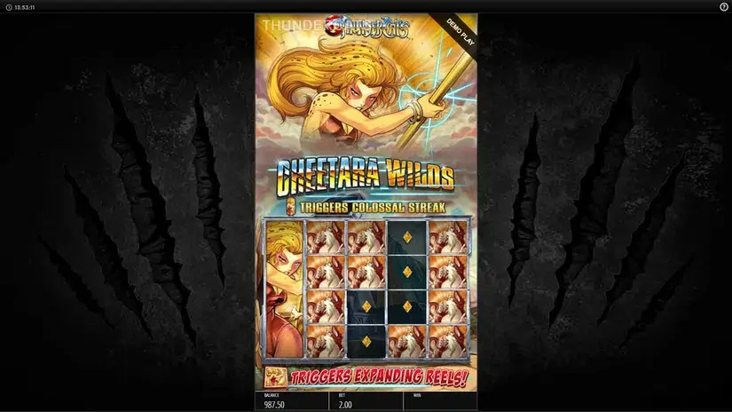 ThunderCats slot screenshot 2