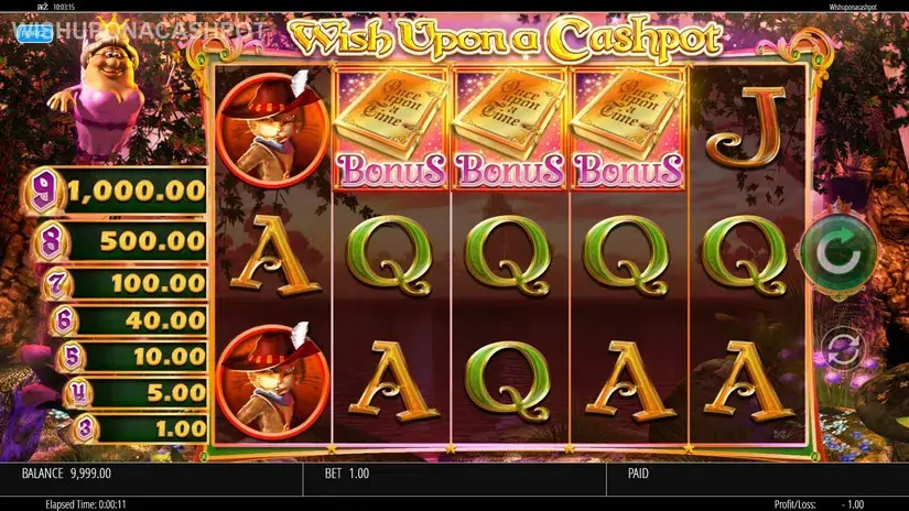 Wish Upon a Cashpot slot screenshot 4