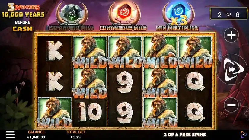 10,000 Years Before Cash slot screenshot 3