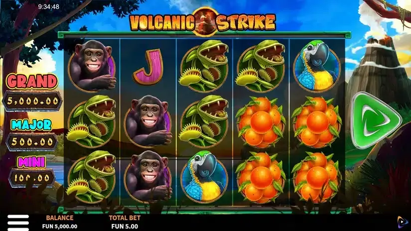 Volcanic Strike slot screenshot 1