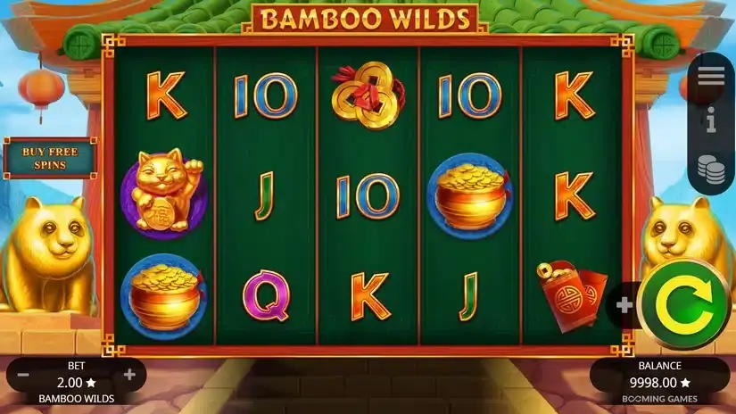 Bamboo Wild slot screenshot 