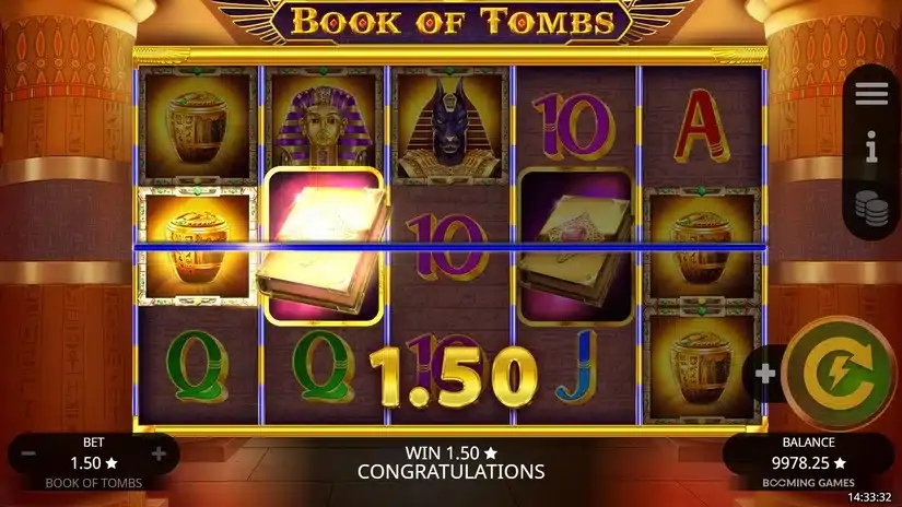 Book of Tombs slot screenshot 3