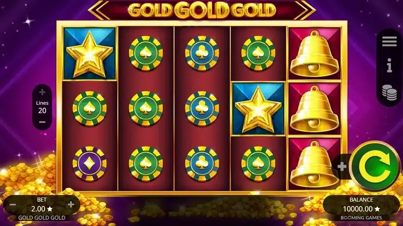 Gold Gold Gold slot screenshot 