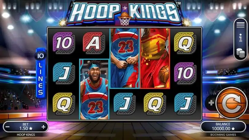 Hoop Kings slot screenshot 1