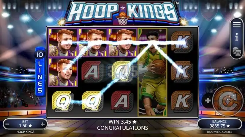 Hoop Kings slot screenshot 5