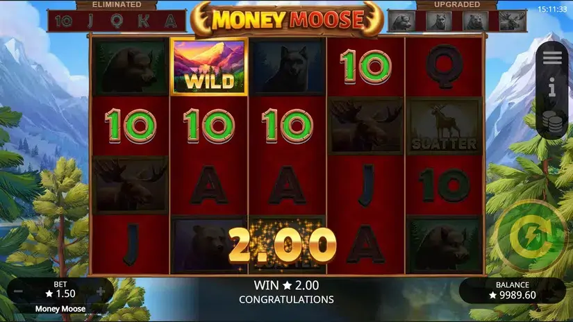 Money Moose slot screenshot 2