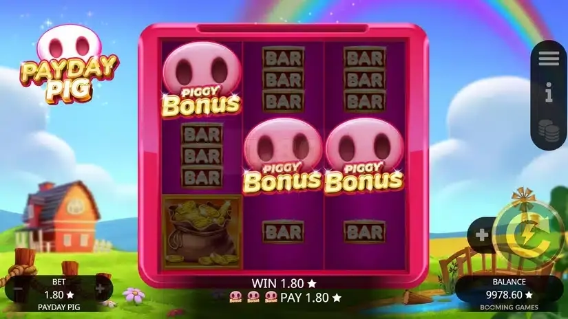 Payday Pig slot screenshot 5