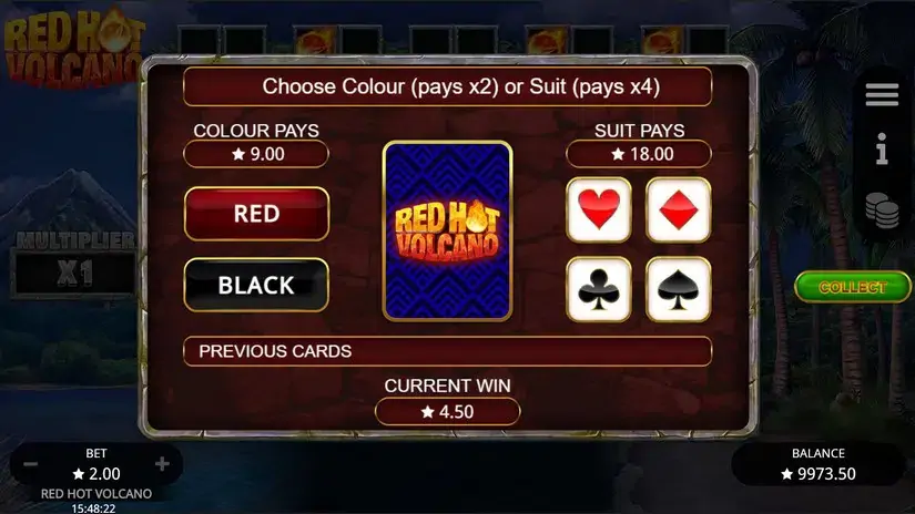 Red Hot Volcano slot screenshot 4