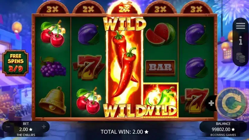 The Chillies slot screenshot 4