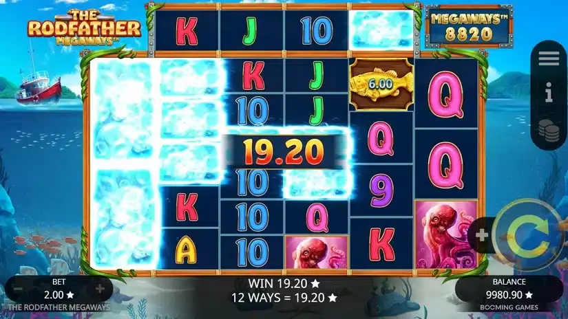 The Rodfather Megaways slot screenshot 2