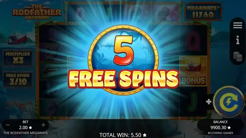 The Rodfather Megaways slot screenshot 6