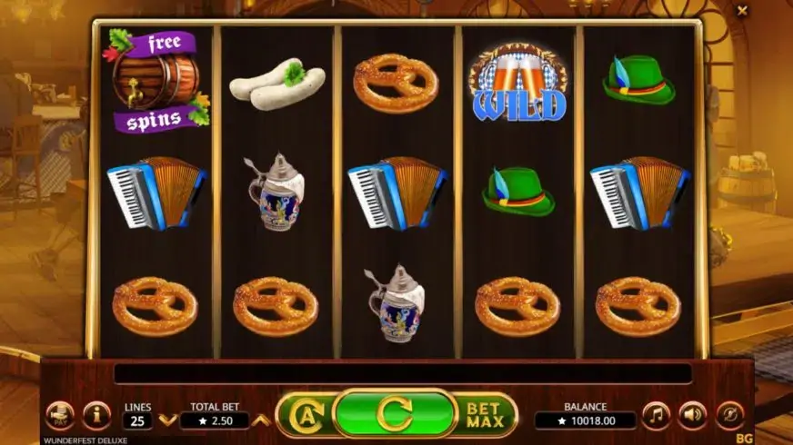 Wunderfest Deluxe slot screenshot 1