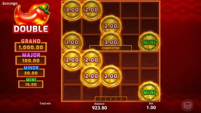 3 Hot Chillies slot screenshot 4