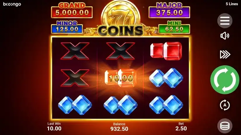 777 Coins slot screenshot 2