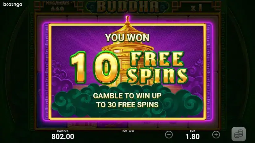 Buddha Megaways slot screenshot 5