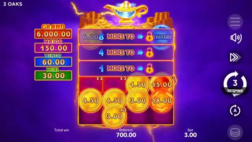 Coin Lamp slot screenshot 4