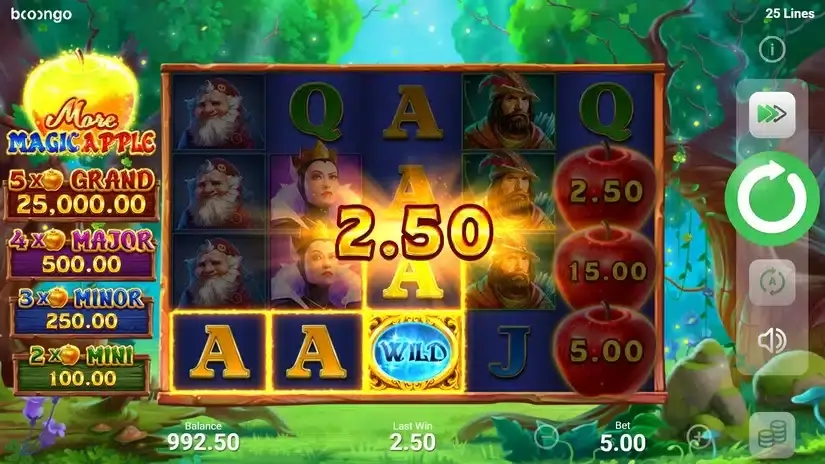 More Magic Apple slot screenshot 2