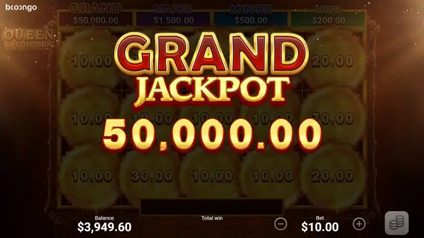 Queen of the Sun slot screenshot 5