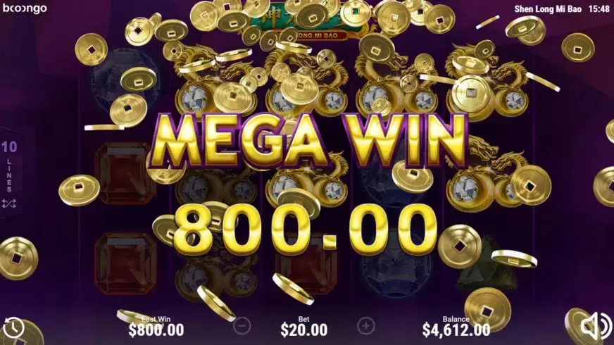 Shen Long Mi Bao slot screenshot 4