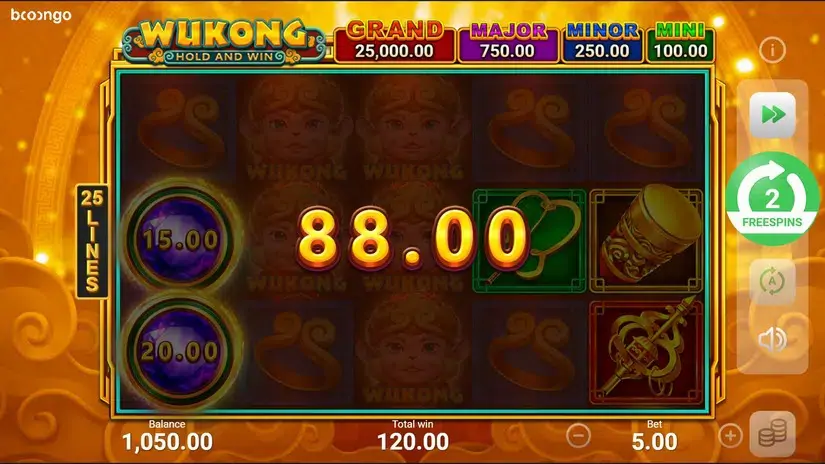 Wukong slot screenshot 3