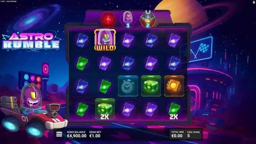 Astro Rumble slot screenshot 4