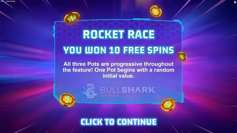 Astro Rumble slot screenshot 3