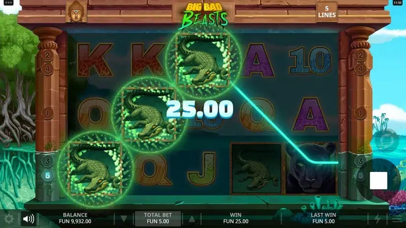 Big Bad Beasts slot screenshot 2