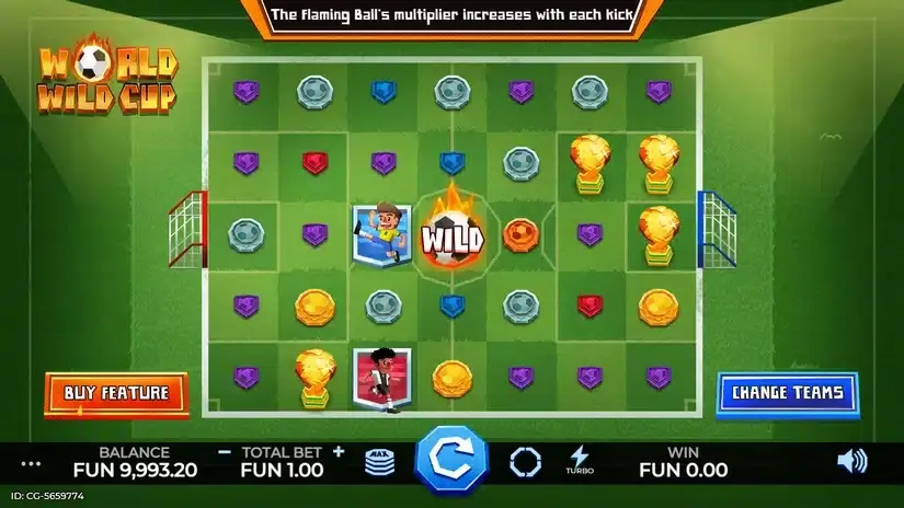 World Wild Cup slot screenshot 2